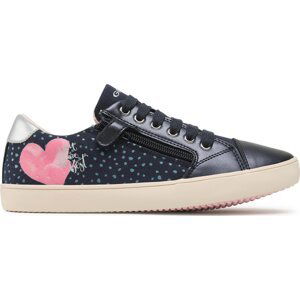 Sneakersy Geox J Gisli Girl J024NB0AWNFC0694 D Navy/Pink