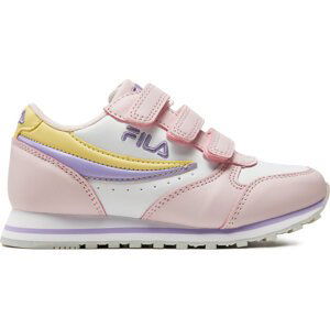 Sneakersy Fila Orbit Velcro Kids 1010785 White/Mauve Chalk 13256