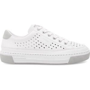 Sneakersy Rieker L8849-80 White