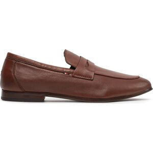 Polobotky Tommy Hilfiger Casual Light Flexible Lth Loafer FM0FM04989 Winter Cognac GVI