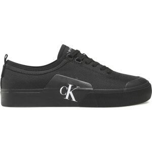 Plátěnky Calvin Klein Jeans Skater Vulc Laceup Low Ny YM0YM00459 Černá