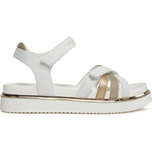 Sandály Tommy Hilfiger Velcro Sandal T3A2-33238-0273 White/Platinum X048