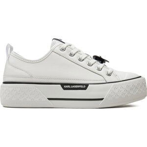 Plátěnky KARL LAGERFELD KL60610 White Lthr 011