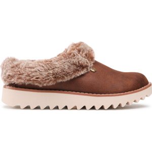 Bačkory Skechers BOBS Winter Rock 113423/BRN Brown