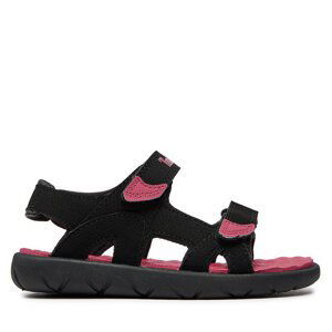 Sandály Timberland Perkins Row 2 Strap Sandal TB0A43EAEDJ1 Black W Bright Pink