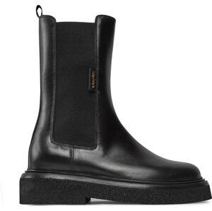 Kotníková obuv s elastickým prvkem Max Mara Englishboot 23479613336 Black