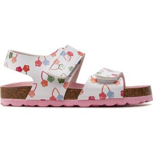 Sandály Kickers Summerkro 895456-30-33 Blanc Cerise