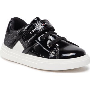 Sneakersy Tommy Hilfiger Low Cut Lace-Up /Velcro Sneaker T1A9-32298-1160 S Black 999