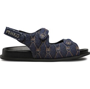 Sandály Pinko Olivia Sandalo PE 22 BLKS1 1H2116 Y867 Blue G22