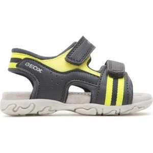 Sandály Geox B Sandal Flaffee Boy B3559C000CEC4502 M Navy/Fluo Yellow