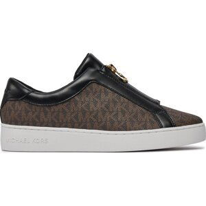 Sneakersy MICHAEL Michael Kors Keaton Zip Slip On 43R4KTFP2B Brown 200