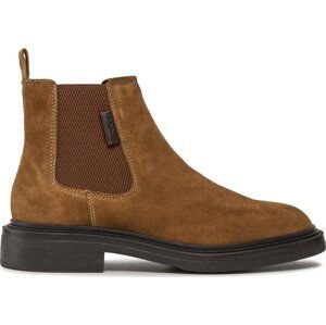 Kotníková obuv s elastickým prvkem Gant Fairwyn Chelsea Boot 27653405 Warm Khaki Warm Khaki