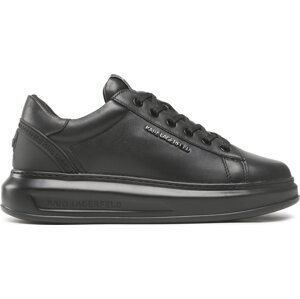Sneakersy KARL LAGERFELD KL52575 Black Lthr/Mono
