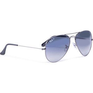 Sluneční brýle Ray-Ban Aviator 0RB3025 004/78 Gunmetal