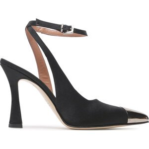 Sandály Pinko Liquirizia Slingback Al 22-23 BLKS1 1H213B A075 Black Z99