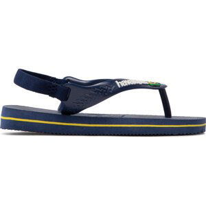 Sandály Havaianas Brasil Logo 41405773587 Marine/Yellow Cit