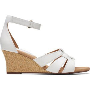 Sandály Clarks Kyarra Joy 26171244 White Leather