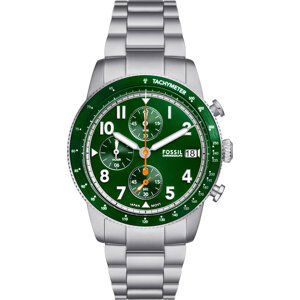 Hodinky Fossil Sport Tourer Chronograph FS6048 Silver/Green