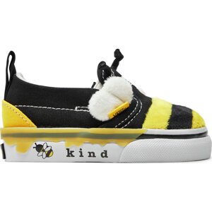 Tenisky Vans Slip-On V Bee VN000CMQY231 Black/Yellow