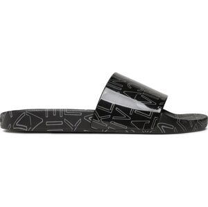 Nazouváky Calvin Klein Pool Slide Rubber HM0HM01062 Černá