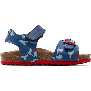 Sandály Geox B Sandal Chalki Boy B922QA 00454 C0735 S Navy/Red