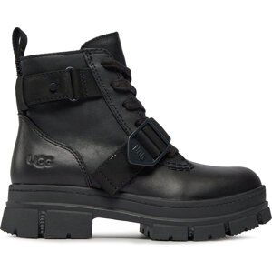 Polokozačky Ugg W Ashton Lace Up 1130518 Černá