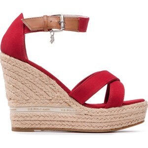 Espadrilky U.S. Polo Assn. Aylin001 AYLIN001W/2C1 Red