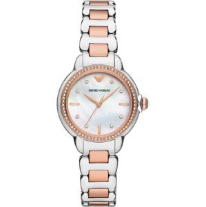 Hodinky Emporio Armani Mia AR11569 Silver/Rose gold