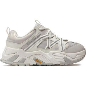 Sneakersy Calvin Klein Jeans Chunky Run Vibram Lace Refl Wn YW0YW01062 Bright White/Refective/Oyster M YBR