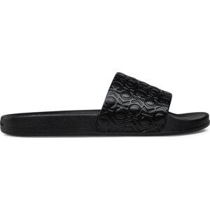 Nazouváky Calvin Klein Pool Slide HW0HW01524 Seasonal Black Mono 0GK