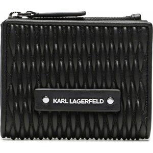 Malá dámská peněženka KARL LAGERFELD 230W3236 Black