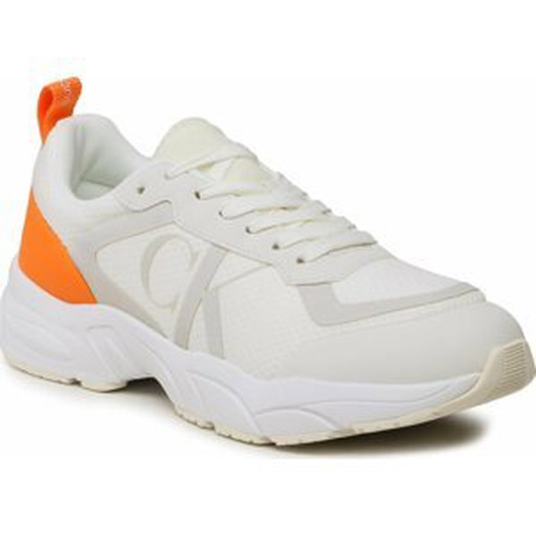 Sneakersy Calvin Klein Jeans Retro Tennis Mesh YM0YM00638 White/Creamy White 0K6