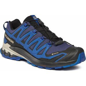 Trekingová obuv Salomon Xa Pro 3D V9 GORE-TEX L47270300 Blue Print/Surf The Web/Lapis Blue