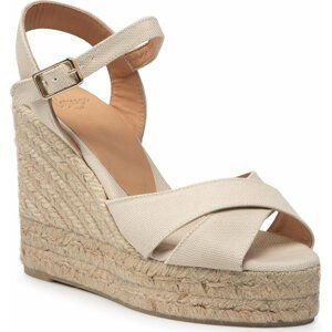 Espadrilky Castañer Blaudell/8ED/001 Ivory