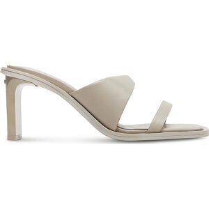 Nazouváky Calvin Klein Heel Slide 70 Lth HW0HW02072 Béžová