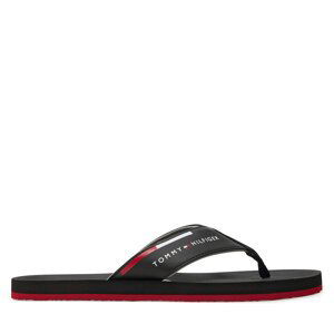 Žabky Tommy Hilfiger Comfort Hilfiger Beach Sandal FM0FM05096 Černá