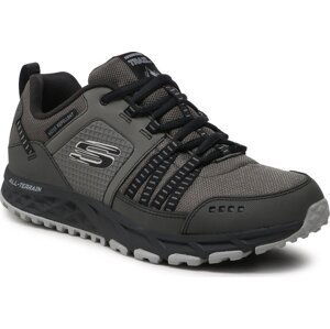 Polobotky Skechers Escape Plan 51591/CCBK Šedá