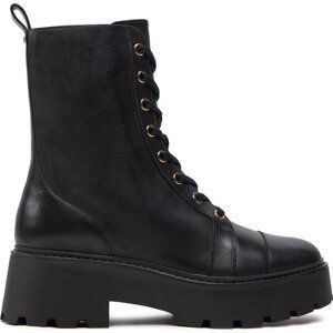 Polokozačky MICHAEL Michael Kors Combat Boot 40T4BKFE6L Černá