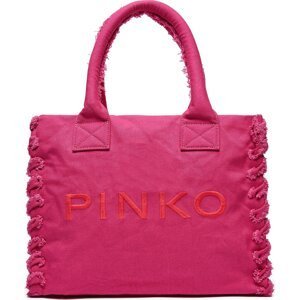 Kabelka Pinko Beach Shopping PE 24 PLTT 100782 A1WQ Růžová