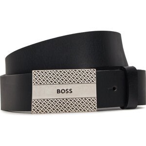 Pánský pásek Boss 50496718 Černá