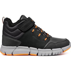 Kotníková obuv Geox J Flexyper Boy B Abx J949XA 032ME C4429 M Černá