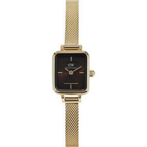 Hodinky Daniel Wellington Quadro Mini Evergold Amber DW00100654 Zlatá