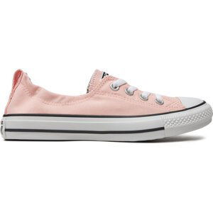 Plátěnky Converse Chuck Taylor All Star Shoreline Pink Lemonade Slip On A07564C Růžová