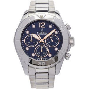 Hodinky Festina Boyfriend Chronograph F20603/3 Stříbrná