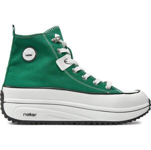 Sneakersy Rieker 90010-52 Zelená