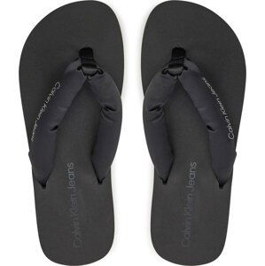 Žabky Calvin Klein Jeans Beach Sandal Flatform Padded Ny YW0YW01400 Černá