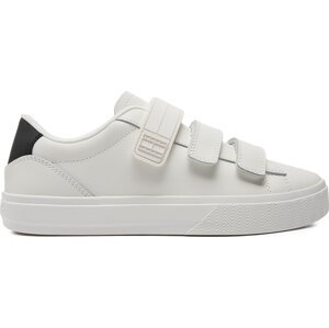 Sneakersy Tommy Jeans Cupsole Sneaker Velcro EN0EN02568 Bílá