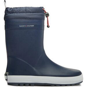 Holínky Tommy Hilfiger T3X6-33167-0047800 S Modrá