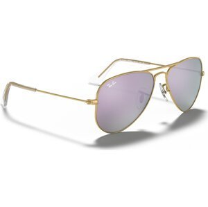 Dětské sluneční brýle Ray-Ban Aviator 0RJ9506S 249/4V Zlatá
