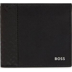 Velká pánská peněženka Boss Zair M 4Cc Coin 50517072 Černá